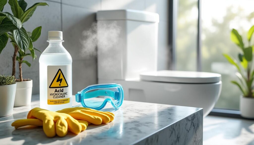 découvrez comment utiliser l'acide chlorhydrique pour wc en toute sécurité, avec des conseils pratiques pour un nettoyage efficace tout en protégeant votre santé et votre environnement.