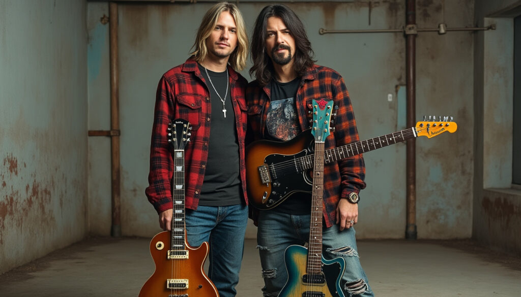 découvrez l'identité du guitariste aux côtés de kurt cobain sur la photo culte de nirvana et plongez dans l'histoire de ce moment emblématique du groupe.