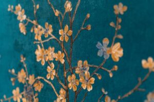 artistic Floral Pattern wall painting